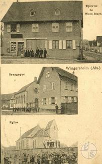 France, Synagogue in Wingersheim